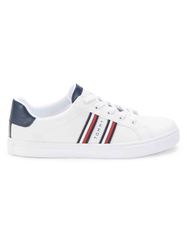 Tommy Hilfiger Striped Logo Sneakers